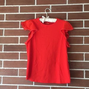 ♠️ Kate Spade Flutter Sleeve Tee